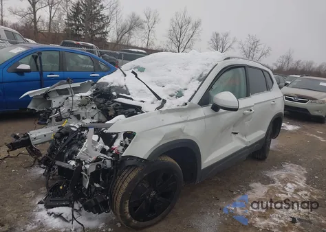 2025 Volkswagen Taos 1.5T Se from USA, damaged, VIN 3VVSC7B28SM077756